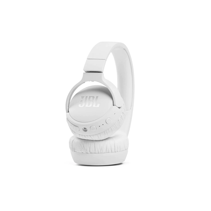 JBL Tune 660 Wireless Noise Cancelling On-Ear Headphones (White)