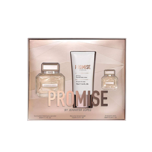 JLo Promise 100ml Eau De Parfum 3 Piece Set