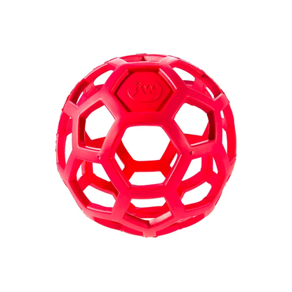 JW Durable Natural Rubber Hol-ee Roller Ball Large
