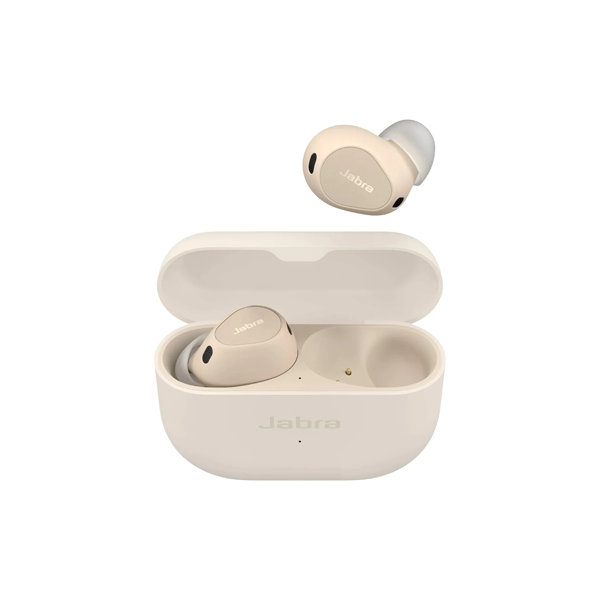 Jabra Elite 10 ANC True Wireless In-Ear Headphones (Cream)