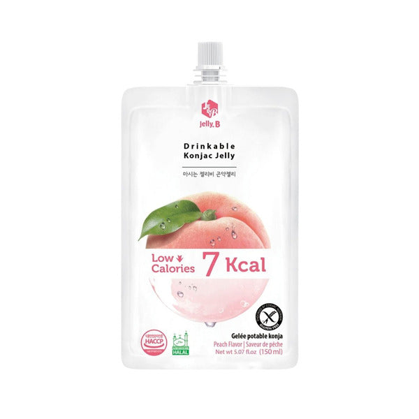 Jelly B Drinkable Konjac Jelly Peach Flavour | 150mL