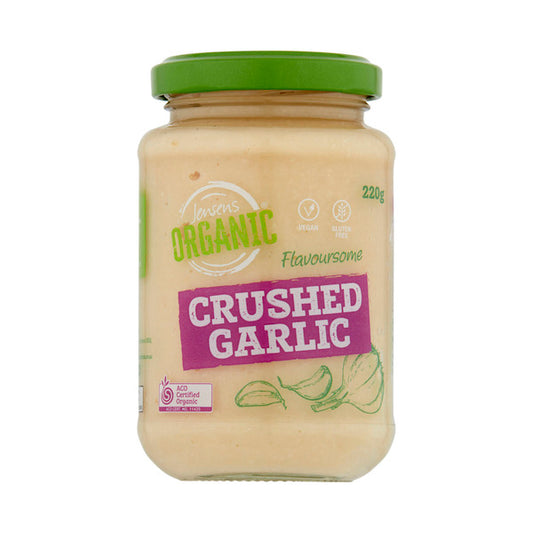 Jensens Organic Garlic | 220g