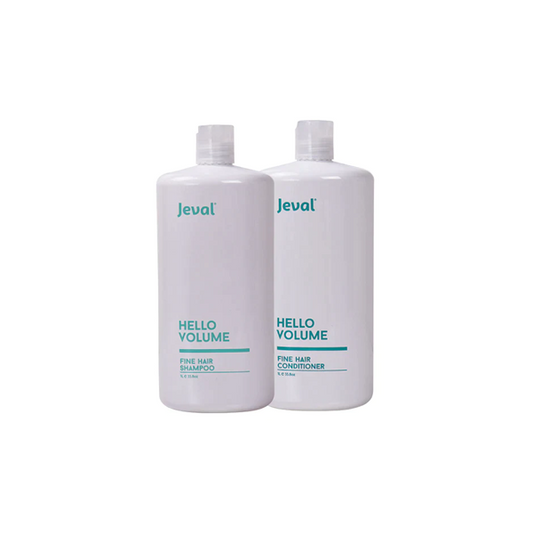 Jeval Hello Volume Fine Hair Shampoo & Conditioner Duo 1 Litre