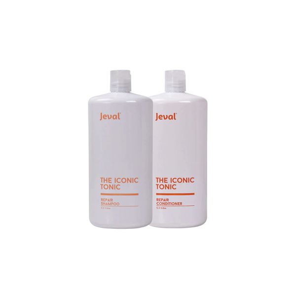 Jeval Iconic Tonic Repair Shampoo & Conditioner Duo 1 Litre