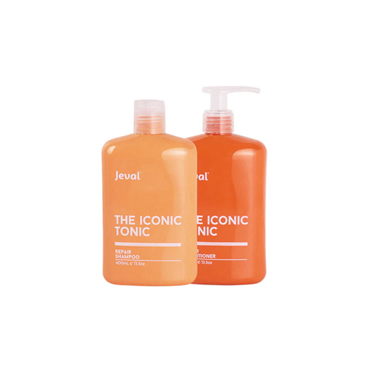 Jeval Iconic Tonic Repair Shampoo & Conditioner Duo 400ml