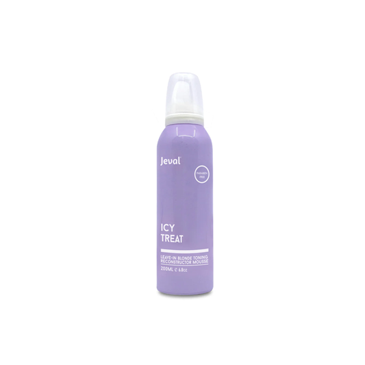 Jeval Icy Treat Leave-In Blonde Toning Reconstructor Mousse 200ml