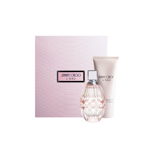 Jimmy Choo Leau Eau De Toilette 90ml and Body Lotion 2 Piece Set