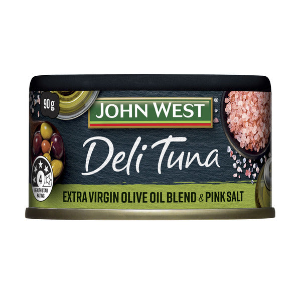 John West Extra Virgin Olive Oil Blend & Pink Salt Deli Tuna | 90g
