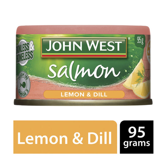 John West Salmon Tempters Lemon & Dill | 95g