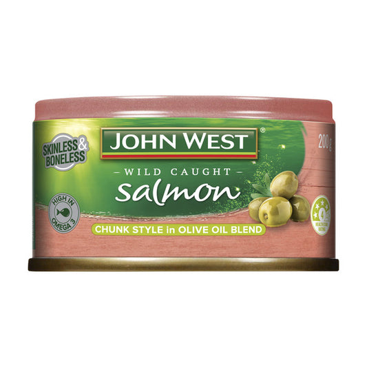 John West Skinless & Boneless Salmon Olive Oil | 200g