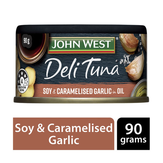 John West Soy & Caramelised Garlic In Oil Deli Tuna | 90g