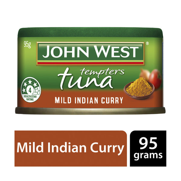 John West Tempters Mild Indian Curry Tuna | 95g