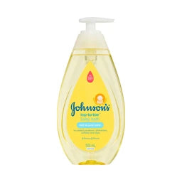 Johnson's Top-To-Toe Gentle Newborn Cleansing Tear-Free Mild Baby Bath | 500mL