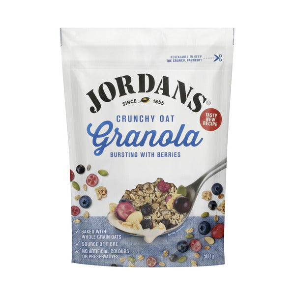 Jordans Crunchy Oat Granola With Berries Cereal | 500g – Shop & Dispatch
