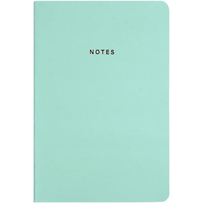 Jot & Dot A5 Notebook Plain Coloured 96 Pages - Assorted*