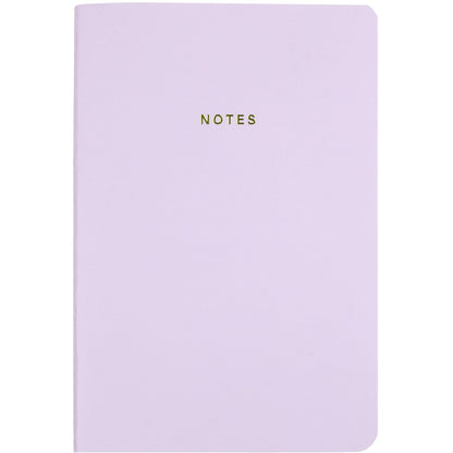 Jot & Dot A5 Notebook Plain Coloured 96 Pages - Assorted*