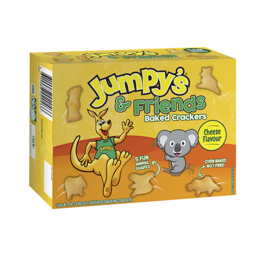 Jumpys & Friends Crackers Cheese | 140g