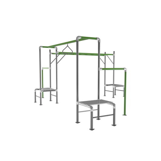 Junior Jungle Monkey Bar & Flying Fox - Tarzan Module