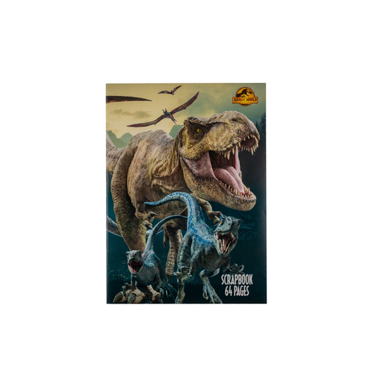 Jurassic World 64 Page Scrapbook