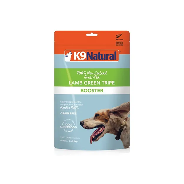 K9 Natural Freeze Dried Lamb Green Tripe Boost Adult Dog Food 200g