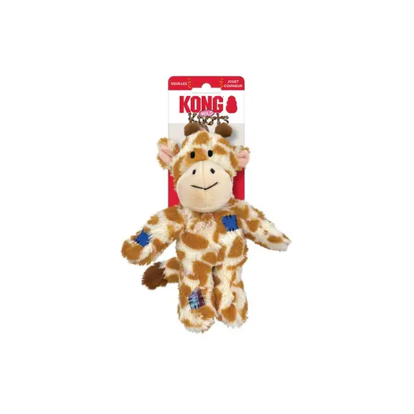 KONG Wild Knots Giraffe Dog Toy M-Lx2