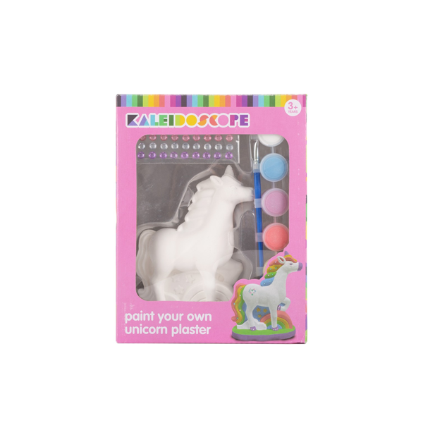 Kaleidoscope Paint Your Own Unicorn Plaster