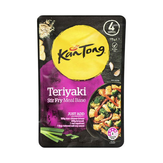 Kan Tong Teriyaki Chicken Stir Fry Meal Base Pouch | 175g