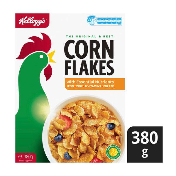 Kellogg's Corn Flakes Breakfast Cereal | 380g