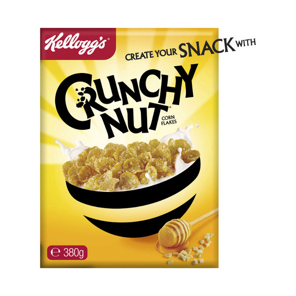 Kellogg's Crunchy Nut Corn Flakes Breakfast Cereal | 380g