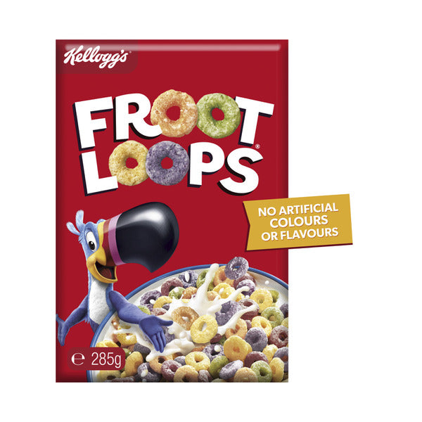 Kellogg's Froot Loops Breakfast Cereal | 285g