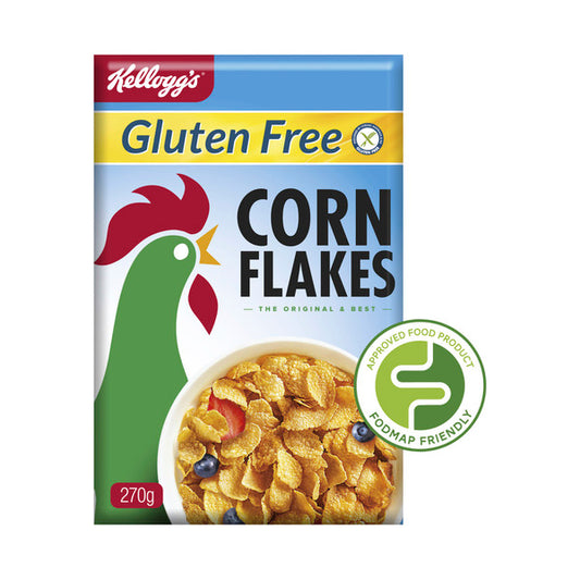 Kellogg's Gluten Free Corn Flakes Breakfast Cereal | 270g