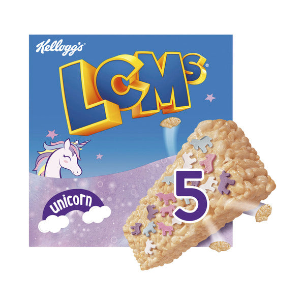 Kellogg's LCMs Rice Bubbles Unicorn 5 Pack | 100g