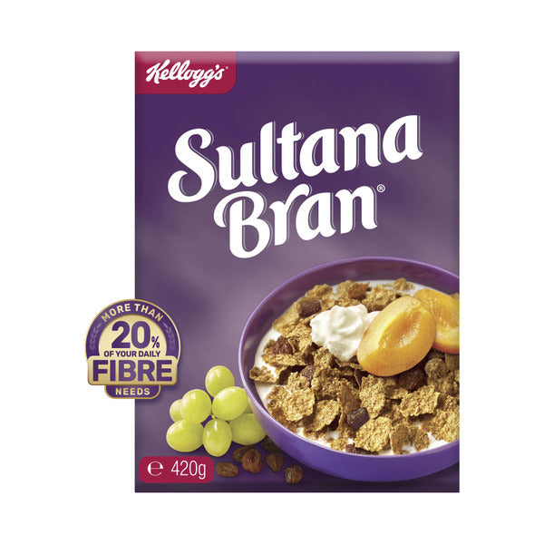 Kellogg's Sultana Bran High Fibre Breakfast Cereal | 420g