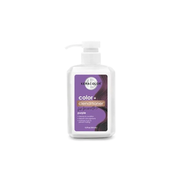 Keracolor Color Clenditioner For Brunettes + Purple 355ml