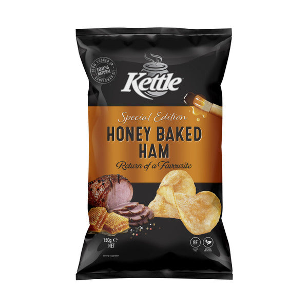 Kettle Potato Chips Honey Baked Ham | 150g