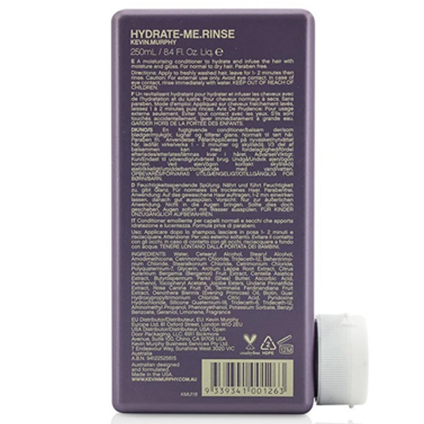 Kevin Murphy Hydrate-Me.Rinse (Kakadu Plum Infused Moisture Delivery System - For Coloured Hair) 250ml