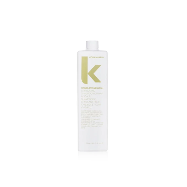 Kevin Murphy Stimulate-Me Wash 1L Hair & Scalp Shampoo w/ Bergamot/Peppermint