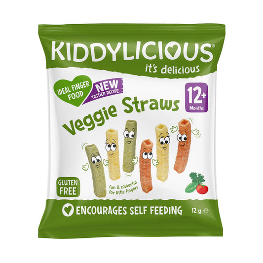 Kiddylicious Veggie Straws | 12g x 2 Pack