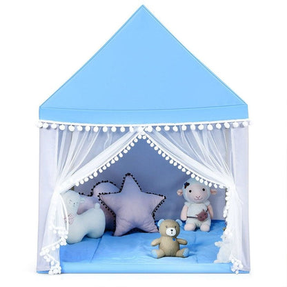 Kids Playhouse Play Tent Indoor Fairy Princess Castle Cubby House Children Gift