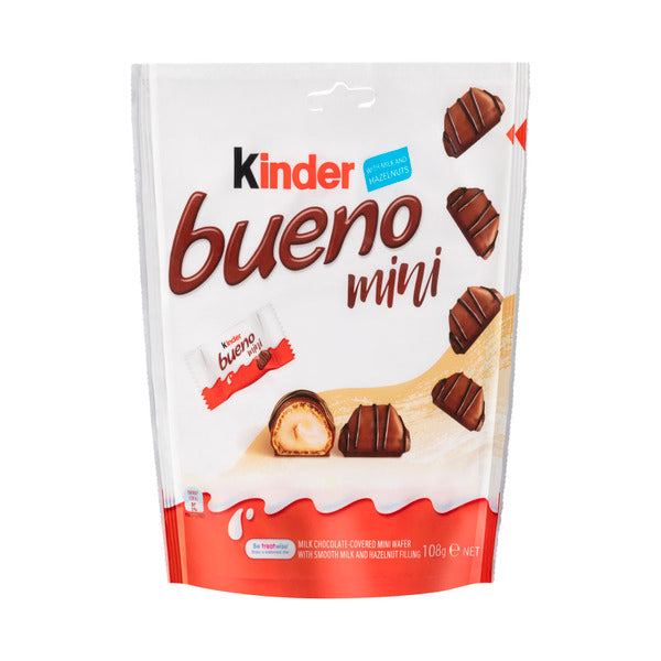 Kinder Bueno Mini Chocolate Bites To Share | 108g – Shop & Dispatch