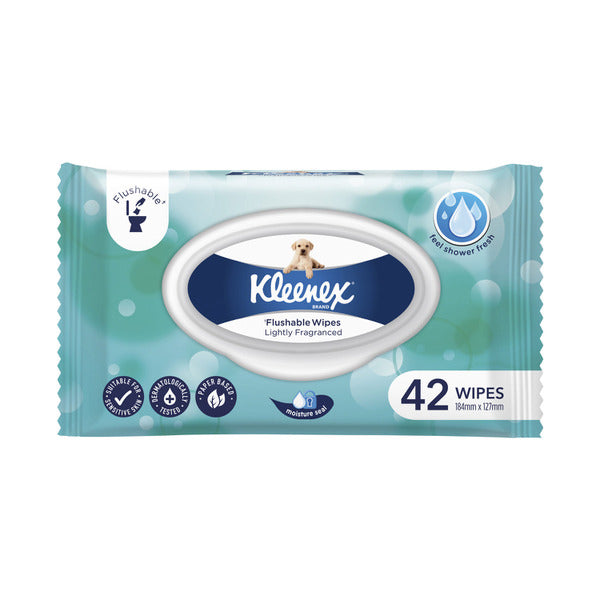 Kleenex Flushable Wipes Scented | 1 pack