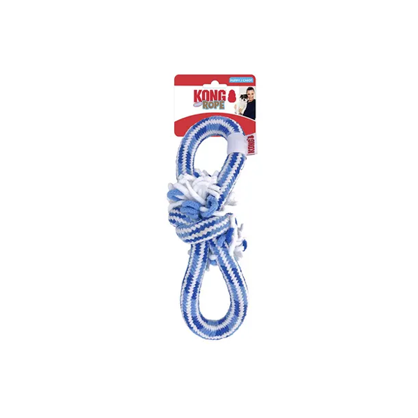 Kong Puppy Rope Tug Dog Toy Assorted M