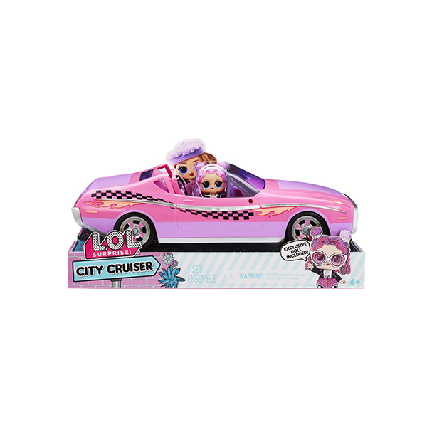 L.O.L. Surprise! City Cruiser Sports Car with Exclusive Doll