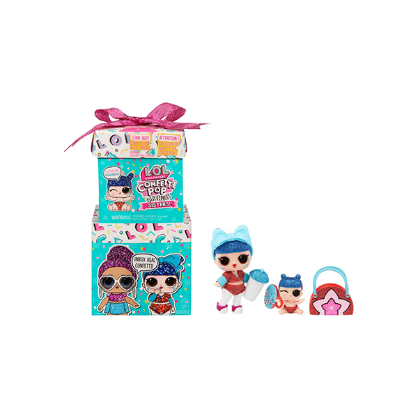 L.O.L. Surprise Confetti Pop Birthday Sisters Shop Dispatch