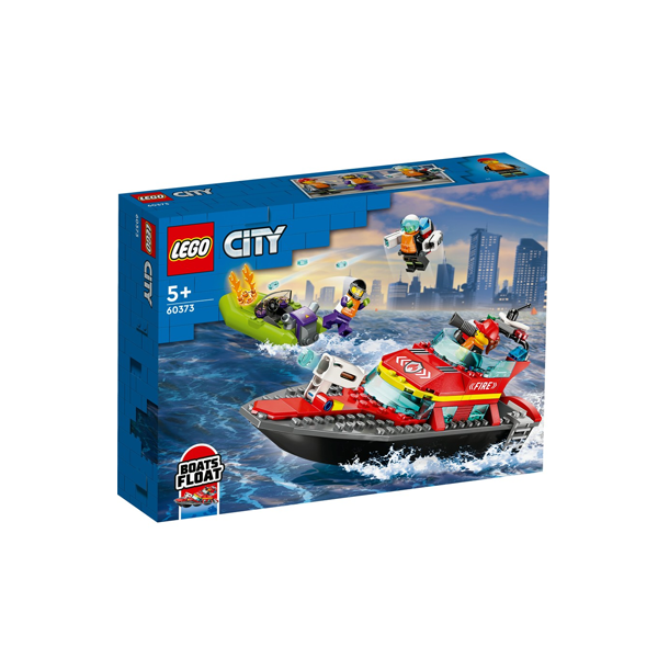 LEGO City Fire Rescue Boat - 60373