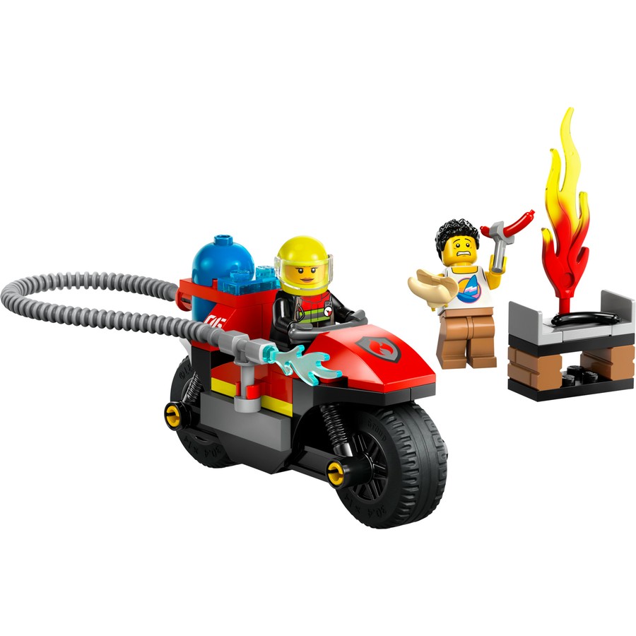 LEGO City Fire Rescue Motorcycle 60410