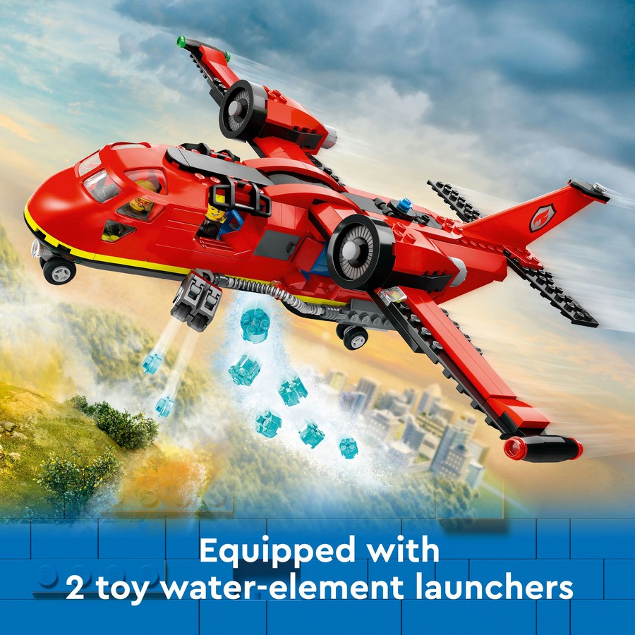 LEGO City Fire Rescue Plane 60413