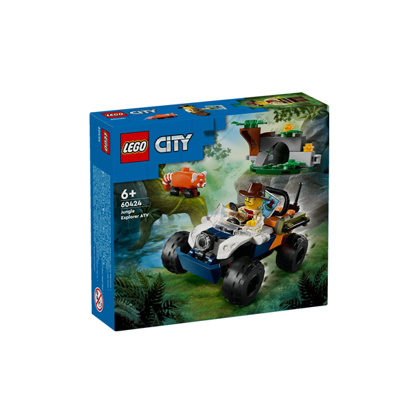 LEGO City Jungle Explorer ATV Red Panda Mission Set 60424