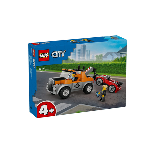 LEGO City Tow Truck and Sports Car Repair Toy Playset 60435