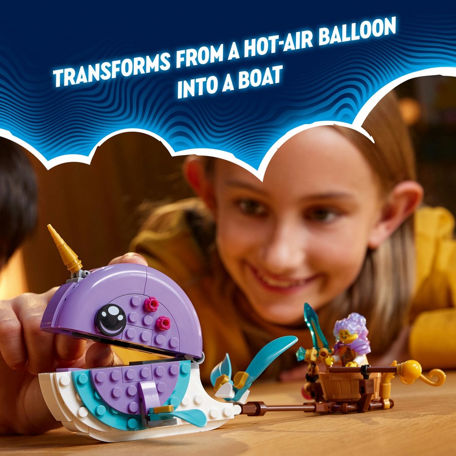 LEGO DREAMZzz Izzie's Narwhal Hot-Air Balloon 71472